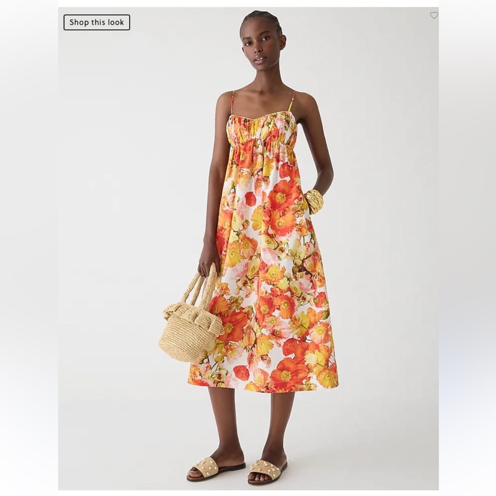 J crew sun dress size small NWT